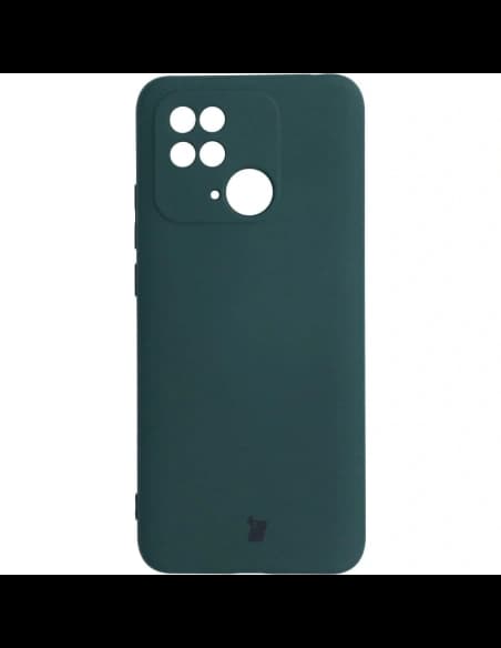 Bizon Case Silicone Xiaomi Redmi 10C sötétzöld