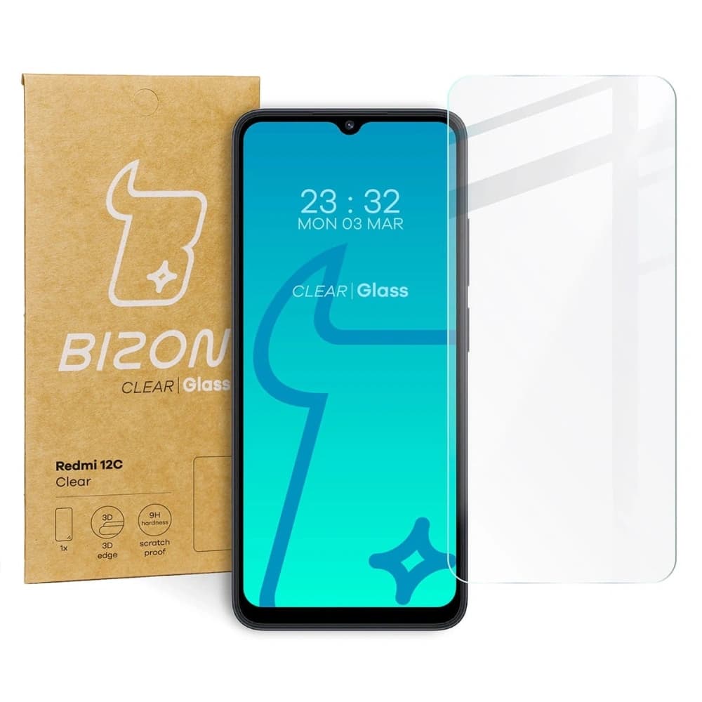 Bizon Glas Klar Xiaomi Redmi 12C