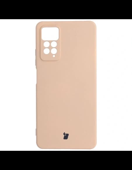 Bizon Case Silikon Xiaomi Redmi Note 11 Pro/Pro 5G hellrosa