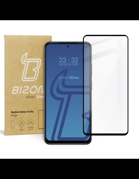 Bizon Glass Edge Redmi Note 11 / 11s black