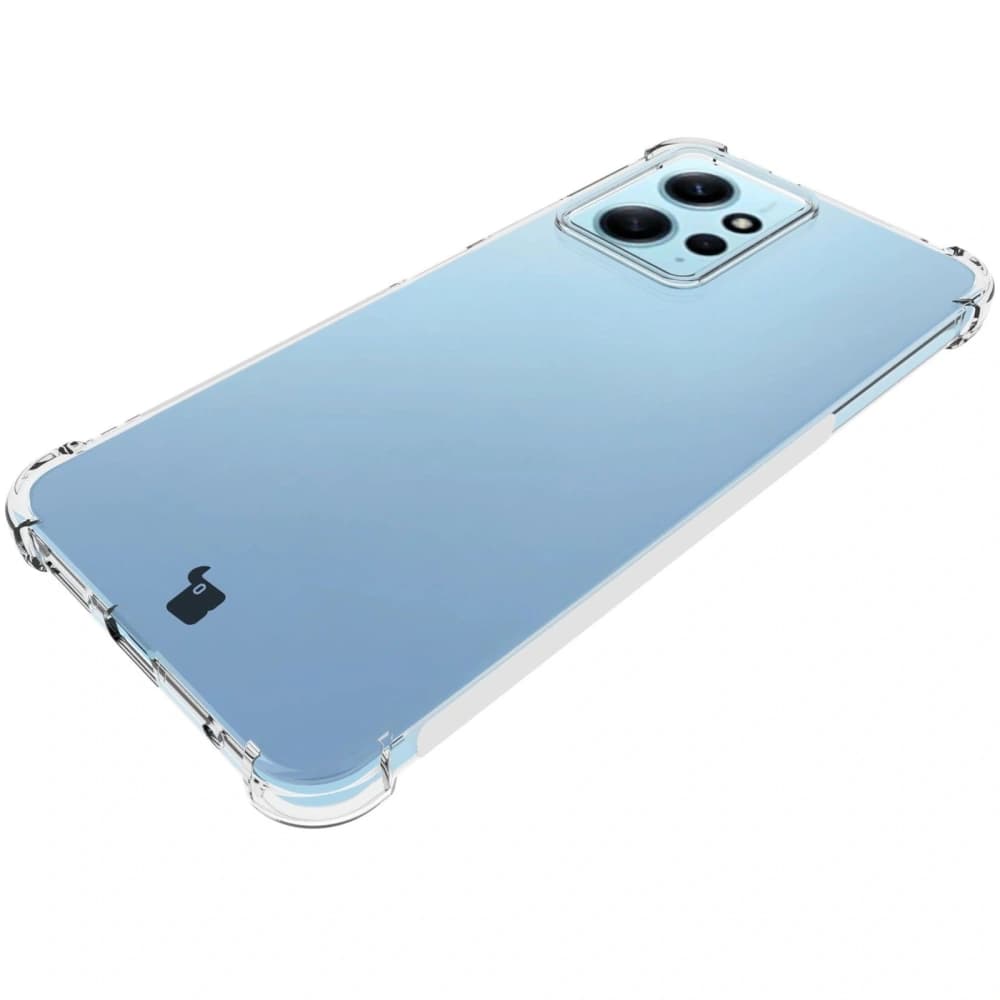 Etui + 2x sklo na obrazovku + objektiv Bizon Case Clear Pack pro Xiaomi Redmi Note 12 4G průhledné - 7