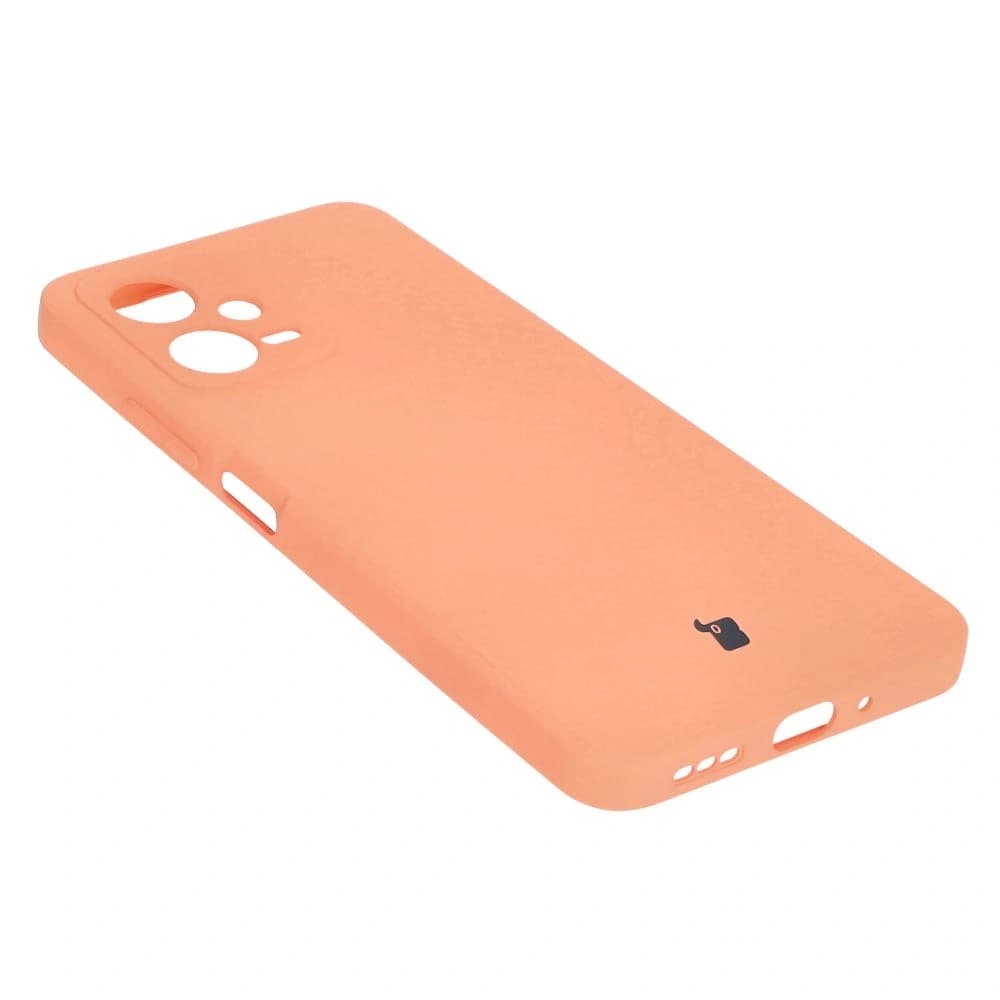 Bizon Case Silicone Sq Xiaomi POCO X5 Redmi Note 12 5G orange - 4