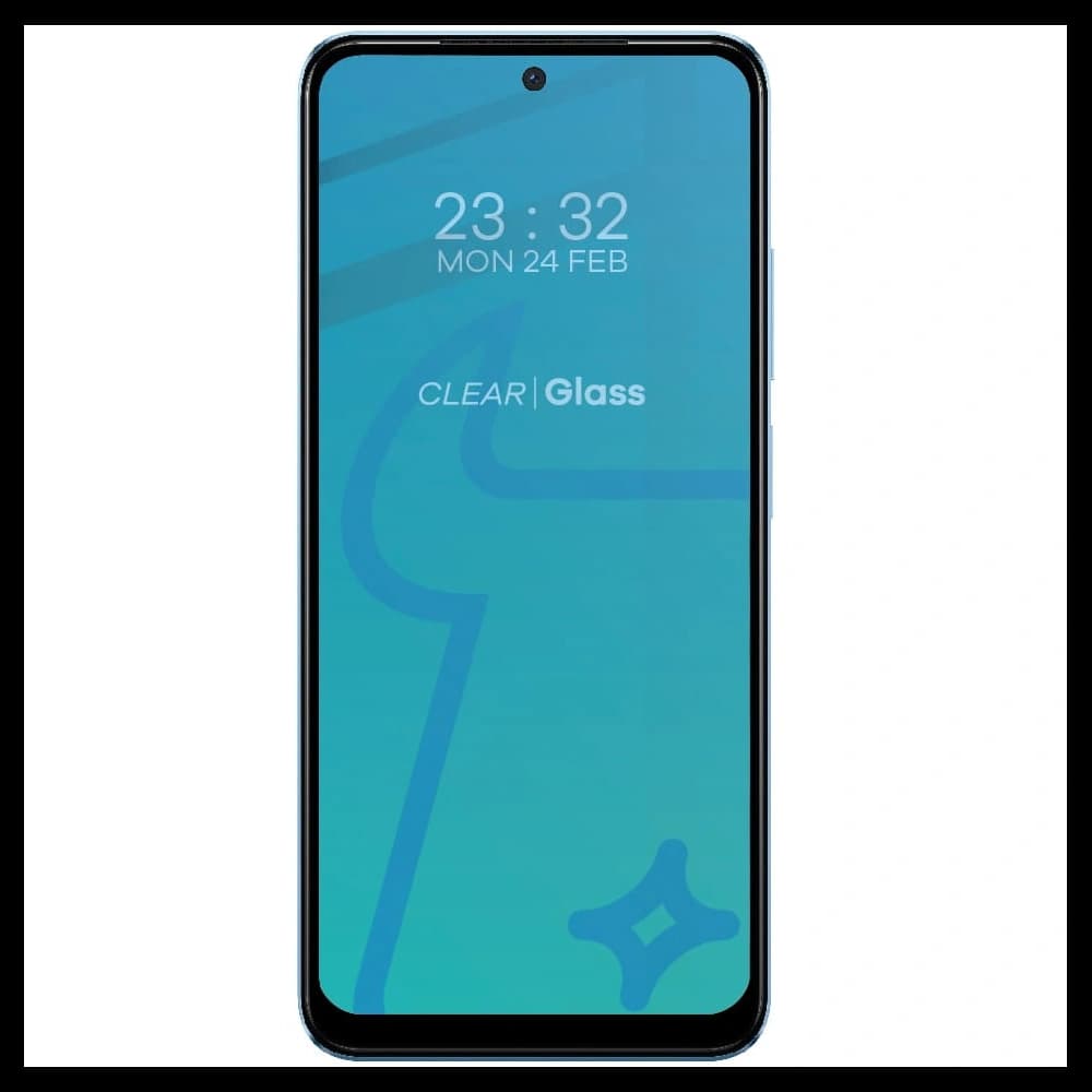 Tvrdé sklo Bizon Glass Edge 2 pro Xiaomi Redmi Note 12S černé - 3
