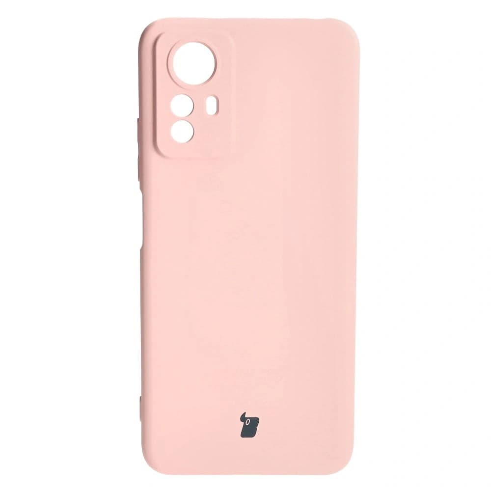 Etui Bizon Case Silicone do Xiaomi Redmi Note 12S světle růžové - 2