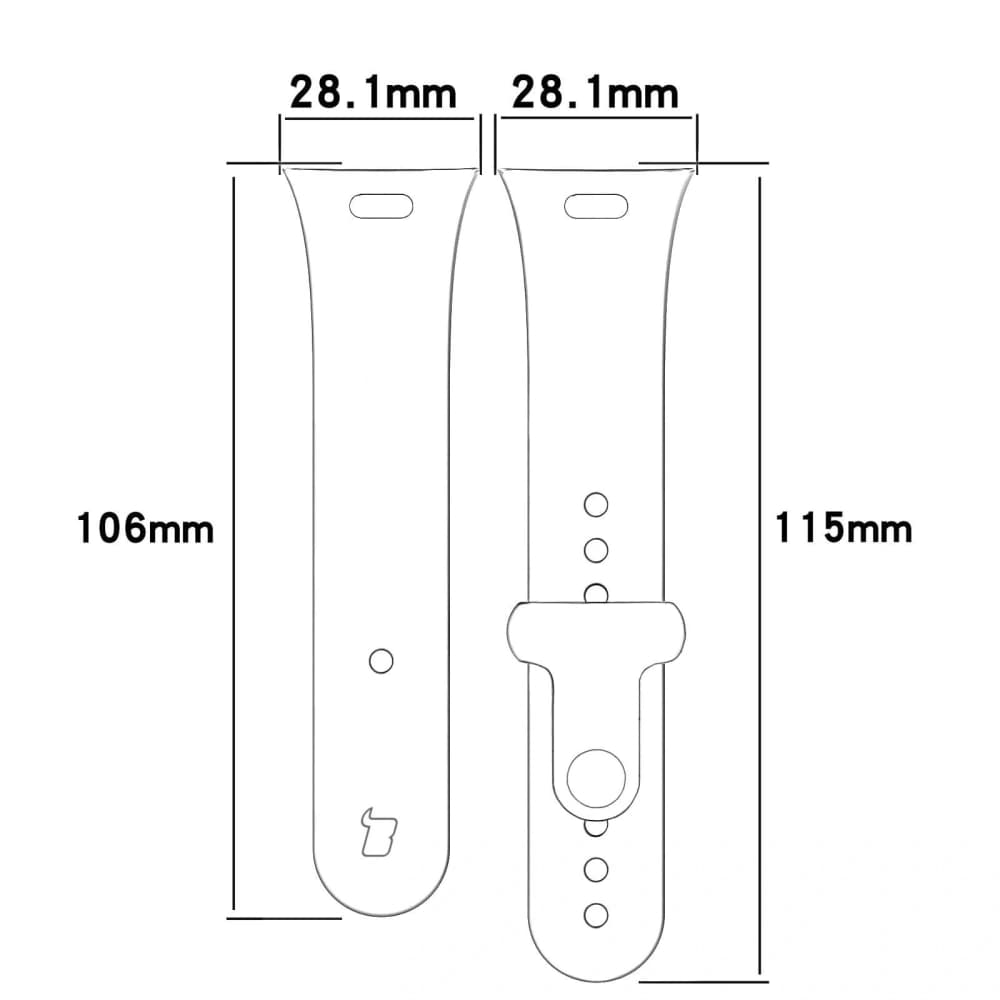 Pasek Bizon Strap Watch Nessy do Xiaomi Redmi Watch 3 černý - 2