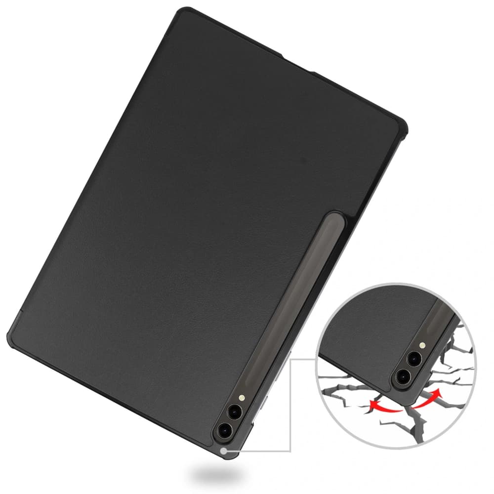 Bizon Case Tab Croc Samsung Galaxy Tab S10 Plus / S9 Plus black - 3