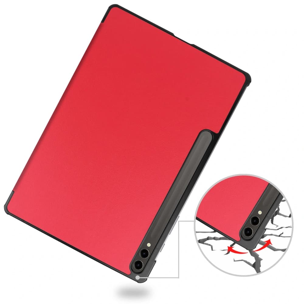 Bizon Case Tab Croc Samsung Galaxy Tab S10 Plus / S9 Plus red - 3