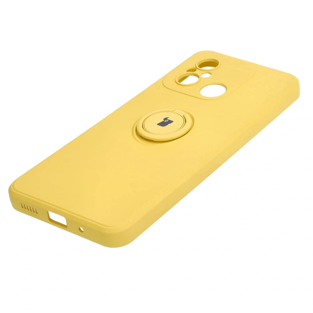 Bizon Case Silicone Ring Sq Xiaomi Redmi 12C yellow - 3