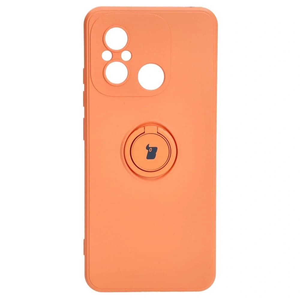 Bizon Case Silicone Ring Sq Xiaomi Redmi 12C orange - 2