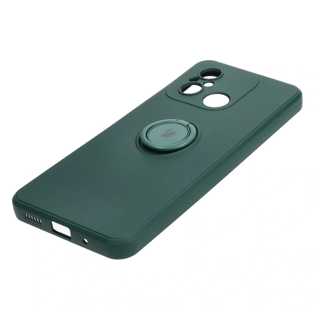 Bizon Case Silicone Ring Sq Xiaomi Redmi 12C dark green - 3