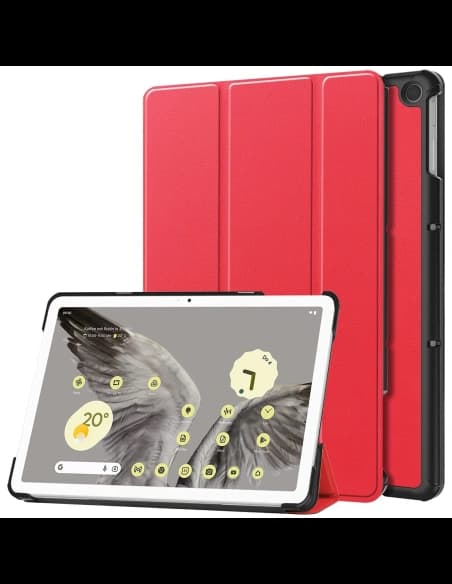 Bizon Case Tab Croc Google Pixel Tablet red