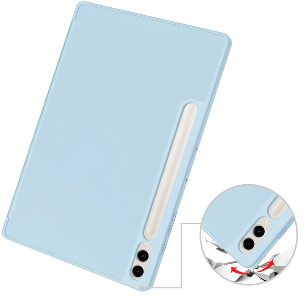 Bizon Case Tab Lizard Samsung Galaxy Tab S10 Plus /S9 Plus blue - 2