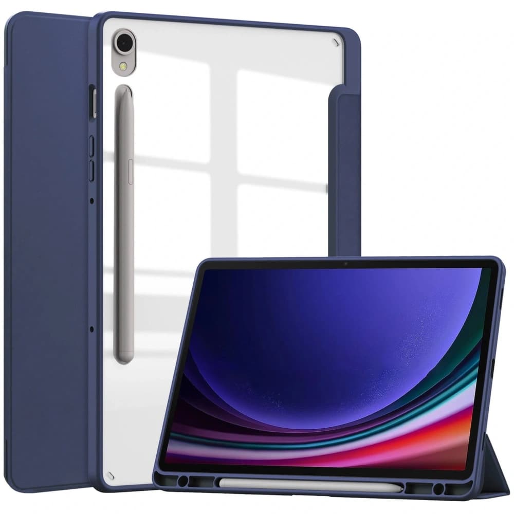 Bizon Case Tab Clear Matt Samsung Galaxy Tab S9 marineblau