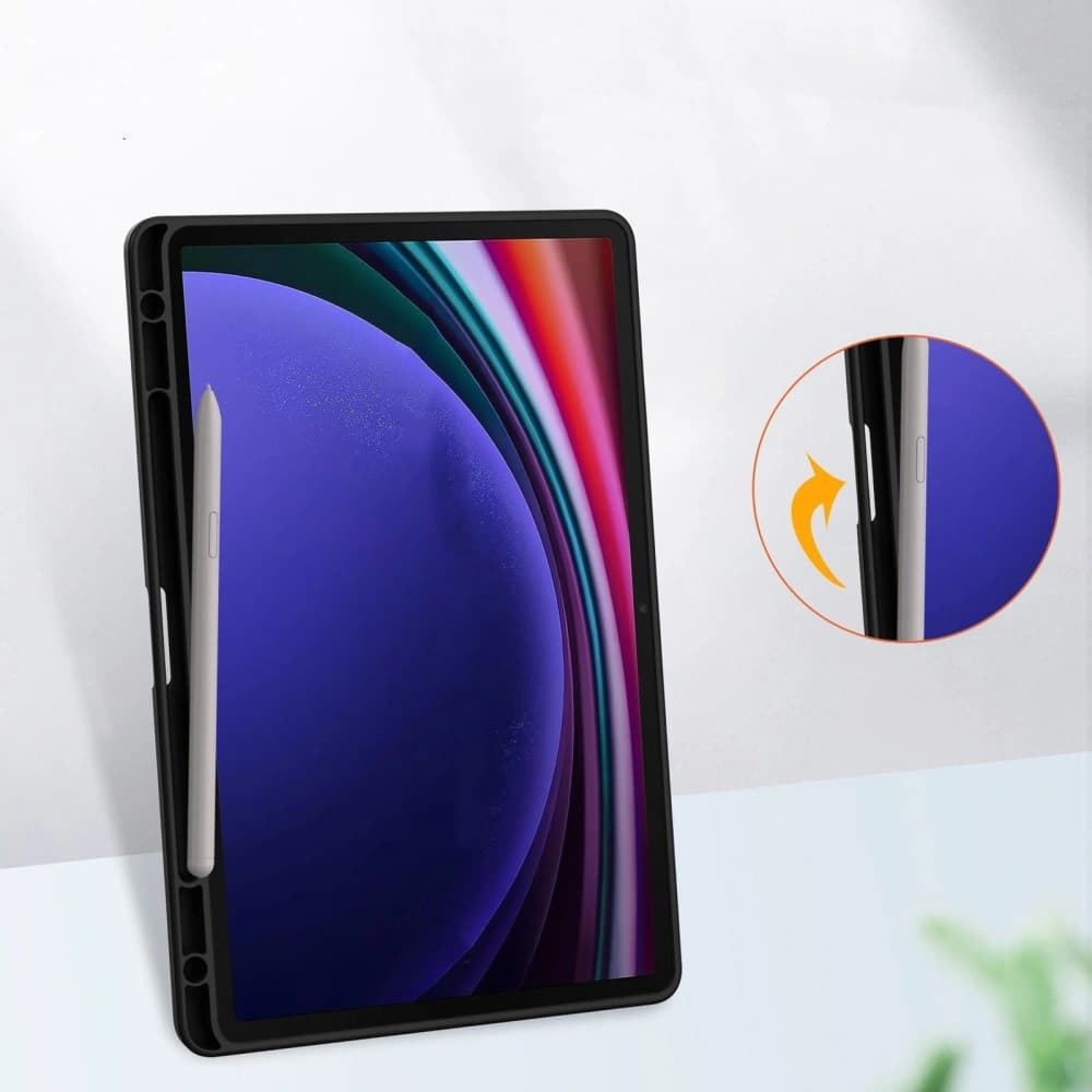 Bizon Case Tab Clear Matt Samsung Galaxy Tab S9 schwarz - 5