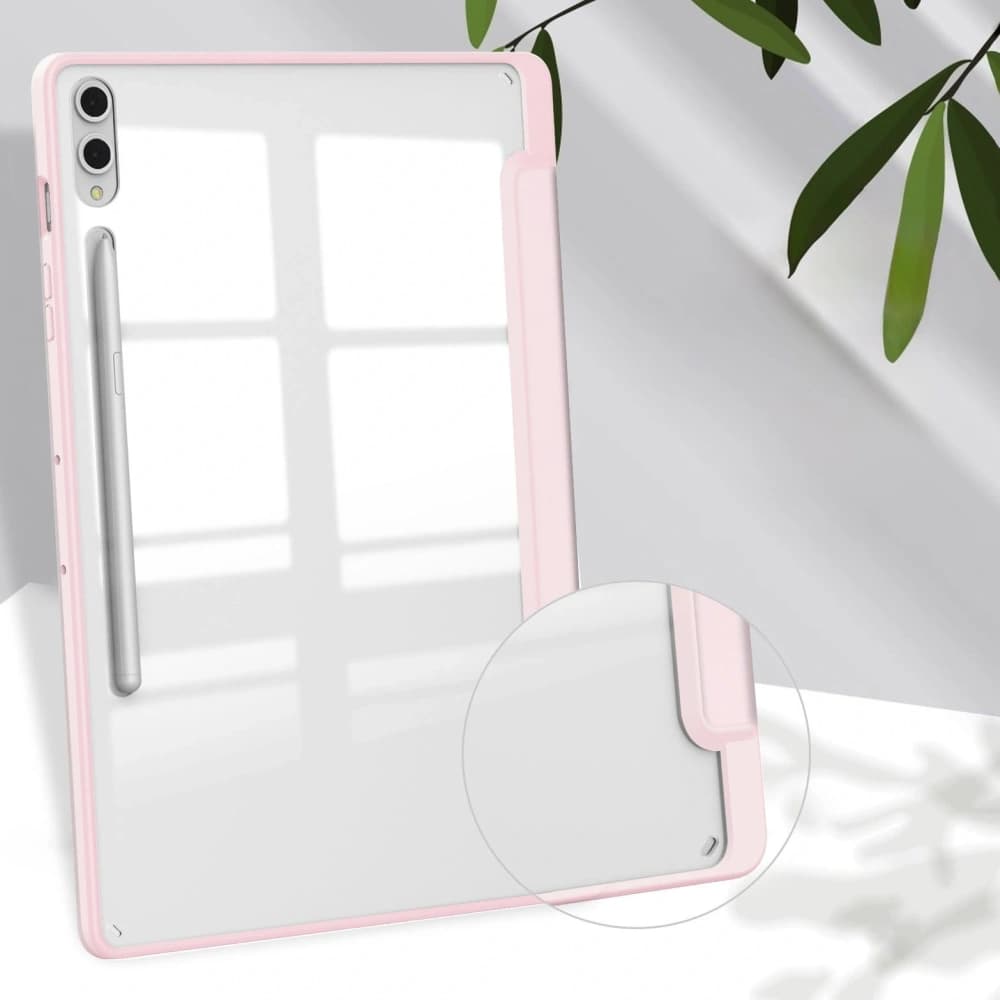 Bizon Case Tab Clear Matt Samsung Galaxy Tab S10 Plus / S9 Plus light pink - 7