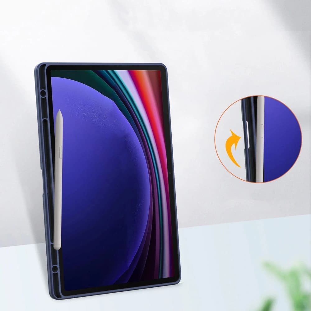 Bizon Case Tab Clear Matt Samsung Galaxy Tab S10 Plus / S9 Plus navy blue - 5