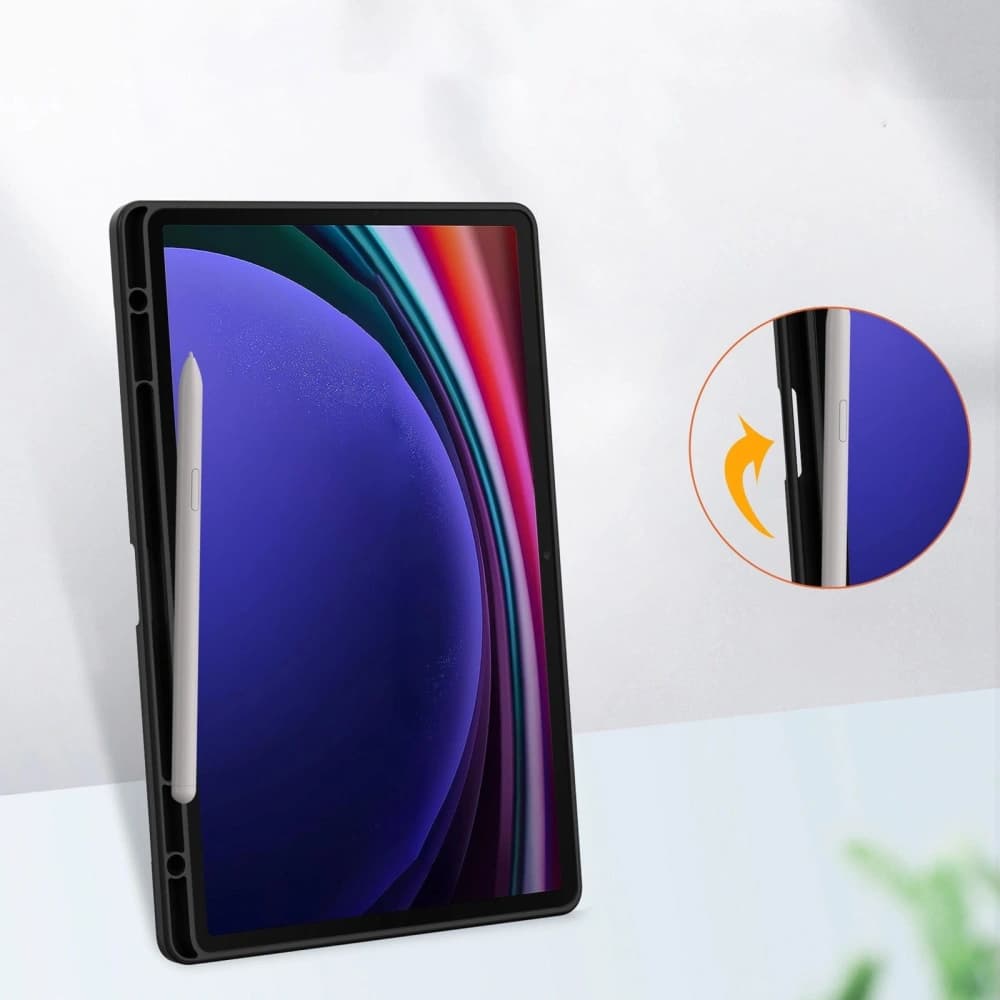 Bizon Case Tab Clear Matt Samsung Galaxy Tab S10 Plus / S9 Plus black - 5