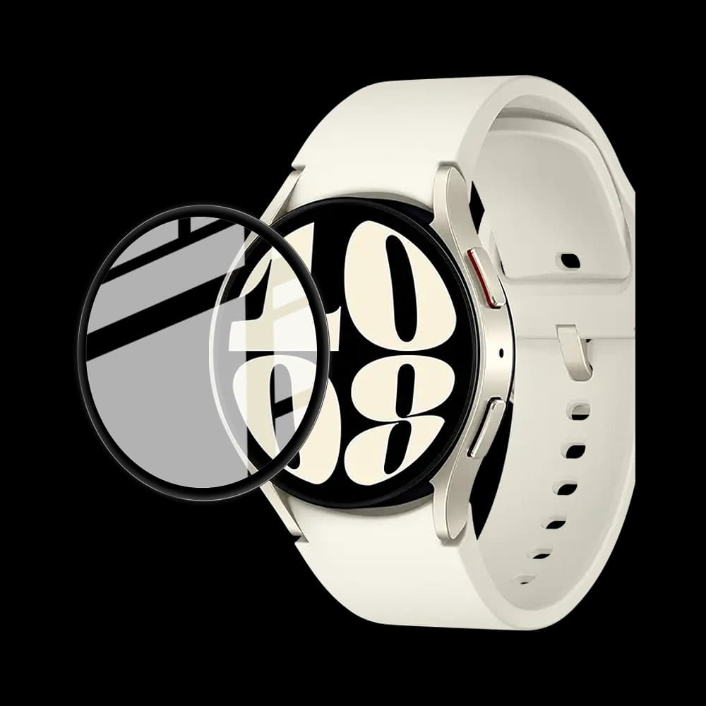 Bizon üveg óra Edge Hybrid Samsung Galaxy Watch 6 40mm fekete - 3