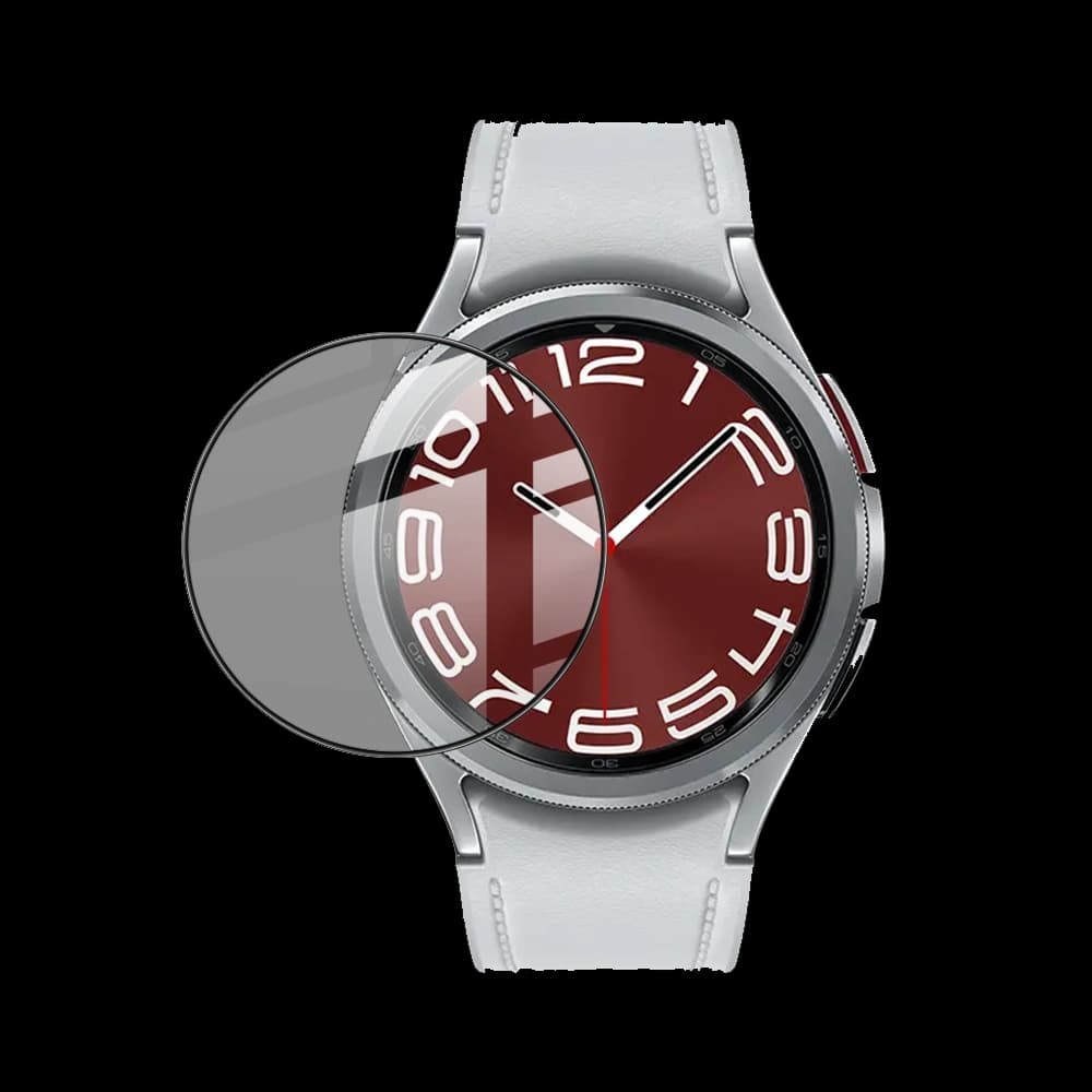 Bizon Glass Watch Edge Hybrid Samsung Galaxy Watch 6 Classic 43mm negru - 5