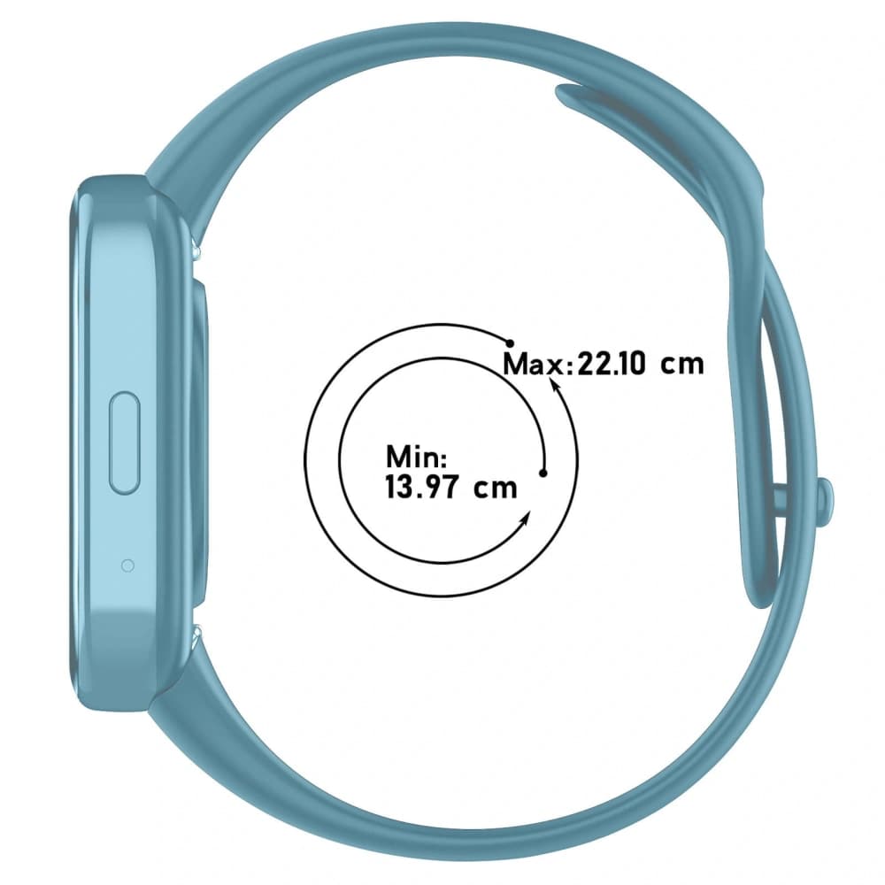 Bizon Strap Uhren Dots Xiaomi Redmi Watch 3 Active blau - 4