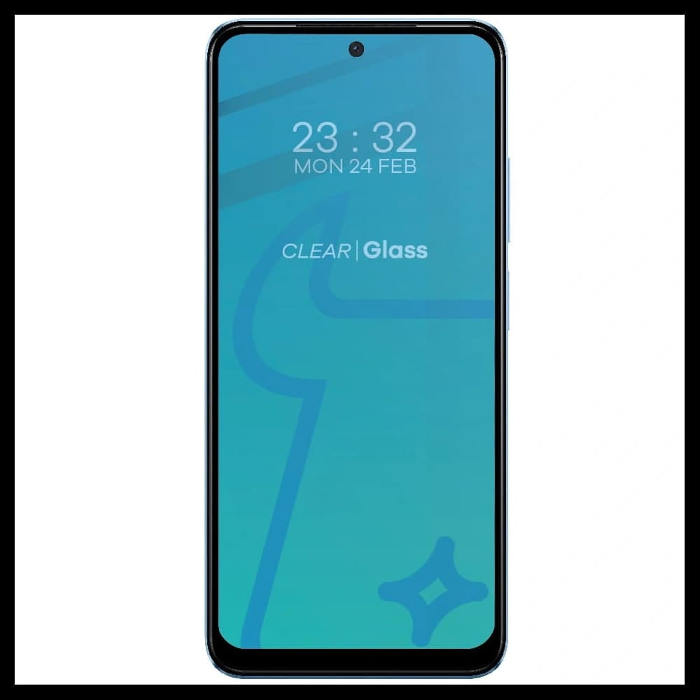 2x sklo na displej + sklo na fotoaparát BIZON Edge pro Redmi Note 12S - 3