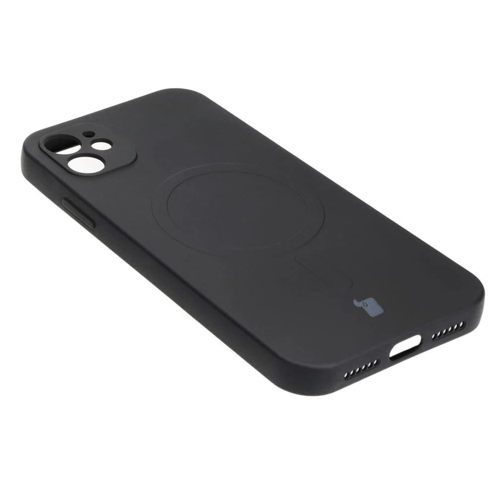 Caz de silicon Bizon Magnetic Apple iPhone 11 negru - 4