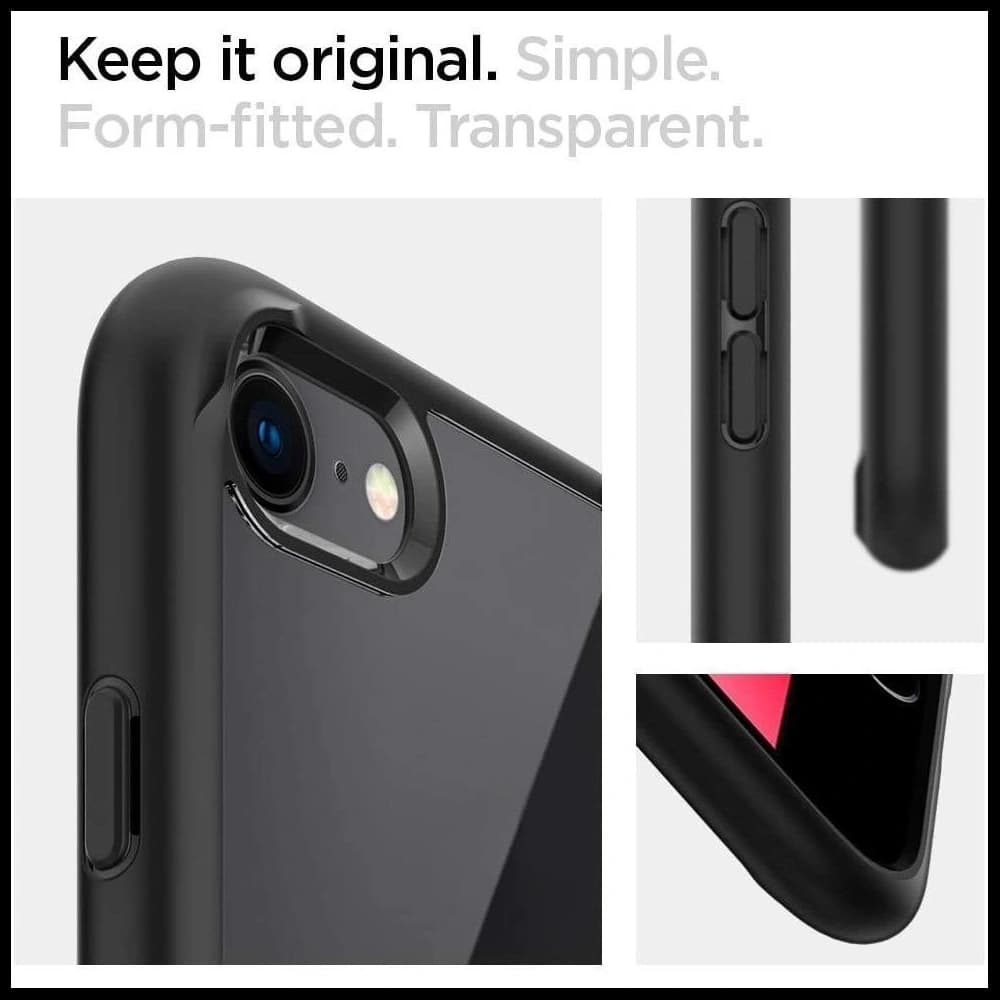 Spigen Ultra Hybrid Apple iPhone SE 2022/SE 2020/8/7 Black - 2