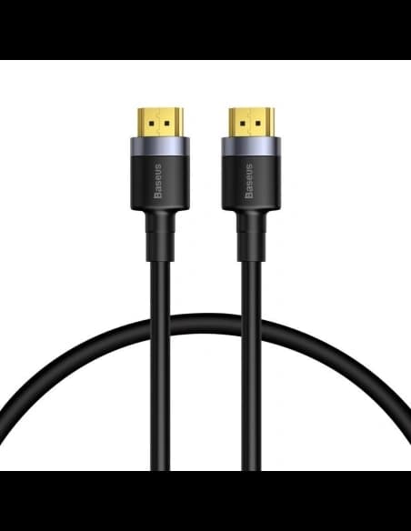 Kabel Baseus Cafule 4KHDMI do 4KHDMI 1m Czarny