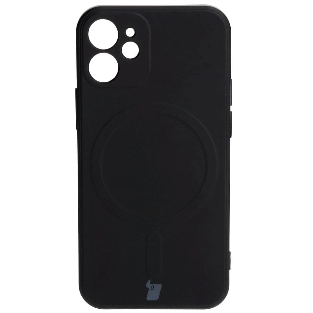 Bizon Case Szilikon MagSafe Sq Apple iPhone 12 Mini fekete - 2