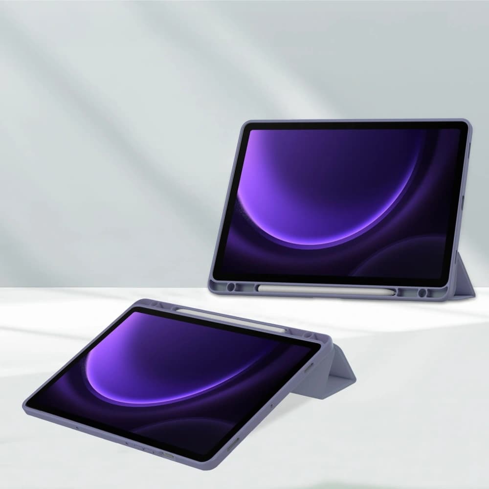 Bizon Case Tab Clear Matt Samsung Galaxy Tab S9 / S9 FE lavendel - 2