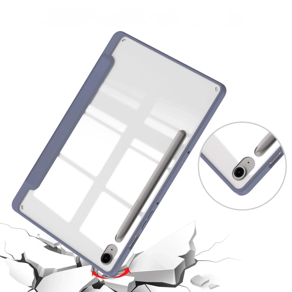 Bizon Case Tab Clear Matt Samsung Galaxy Tab S9 / S9 FE lavendel - 6
