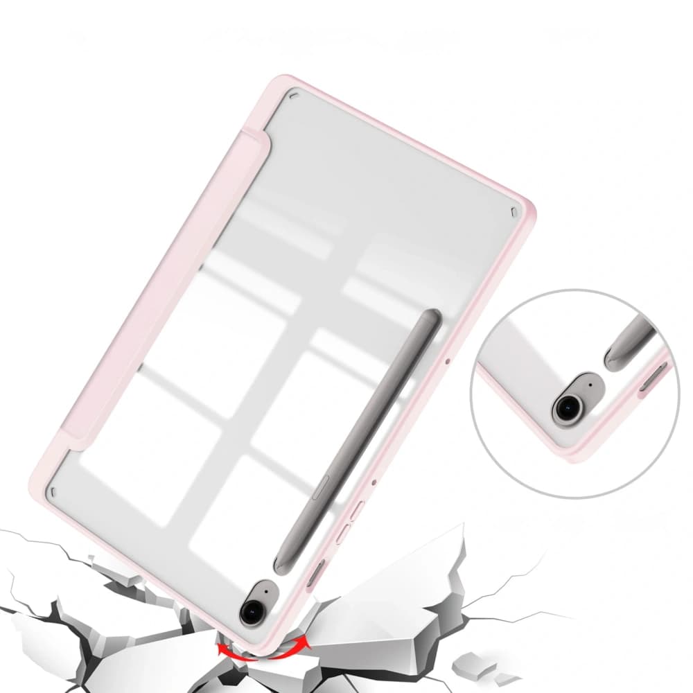 Bizon Case Tab Klar Matt Samsung Galaxy Tab S9 / S9 FE hellrosa - 6