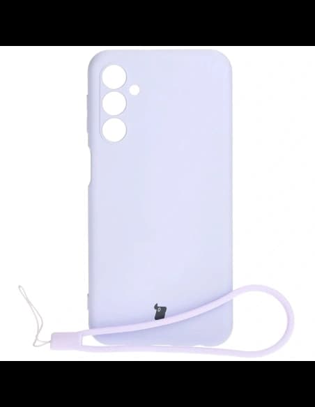 Caz de silicon Bizon Samsung Galaxy M34 5G mov deschis