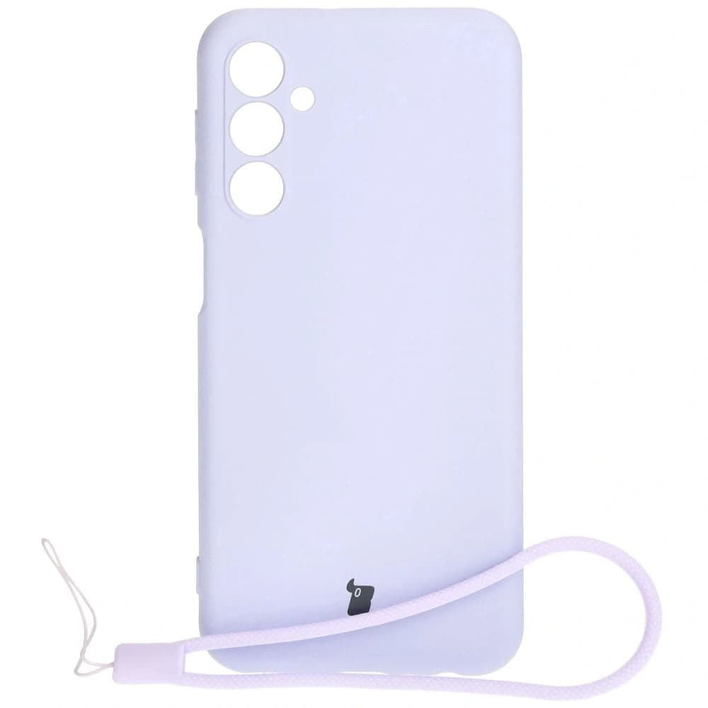 Caz de silicon Bizon Samsung Galaxy M34 5G mov deschis