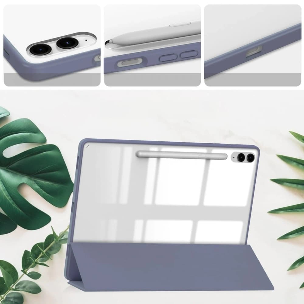 Bizon Case Tab Clear Matt Samsung Galaxy Tab S9 FE Plus lavendel - 3