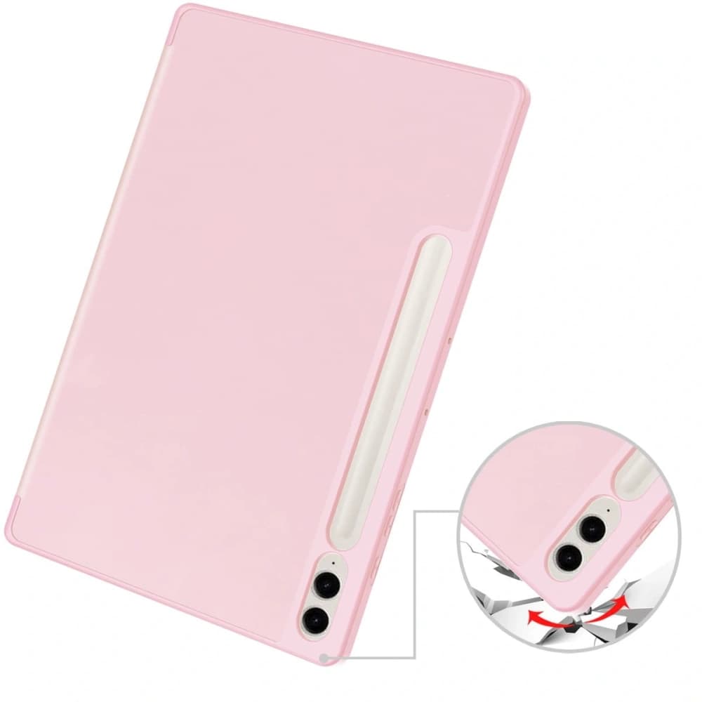 Bizon Case Tab Lizard Samsung Galaxy Tab S9 FE Plus pink - 2