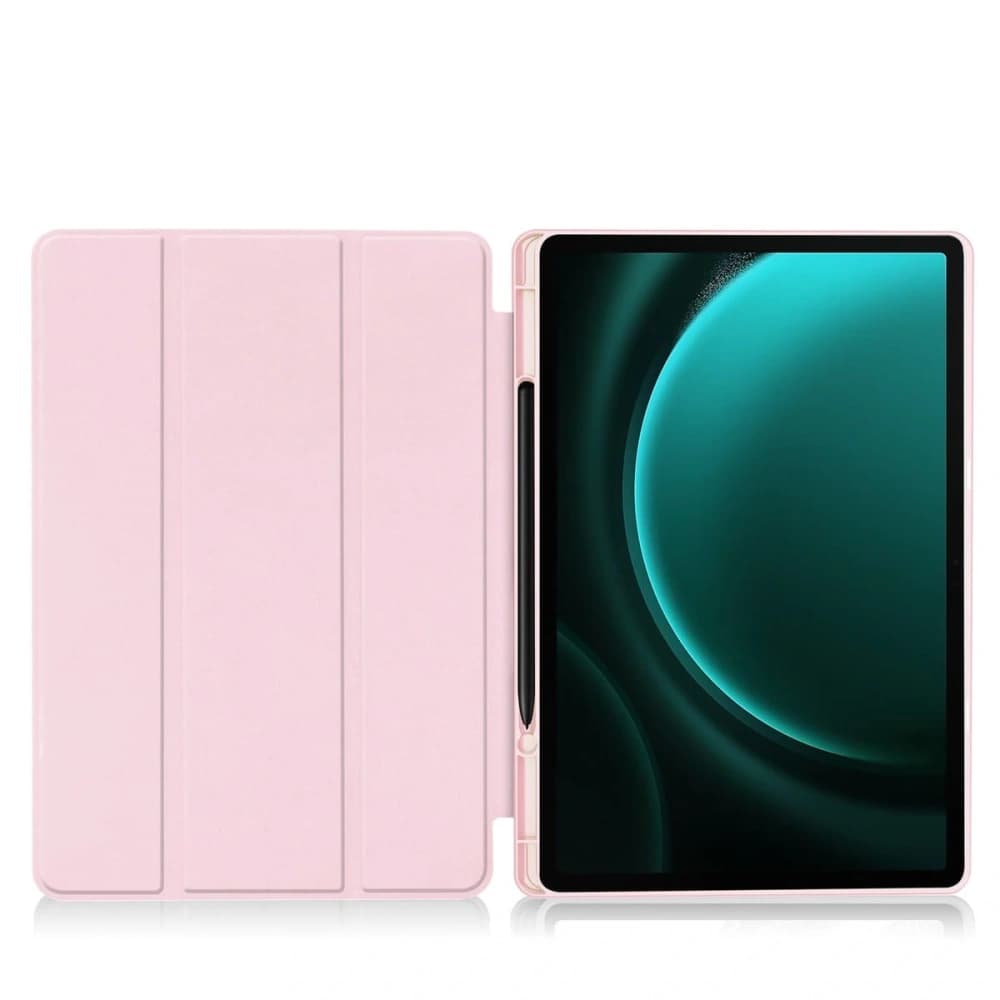 Bizon Case Tab Lizard Samsung Galaxy Tab S9 FE Plus pink - 7