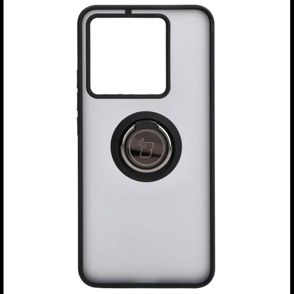 Bizon Case Hybrid Gyűrű Xiaomi 13T Pro / 13T füstös fekete kerettel - 2