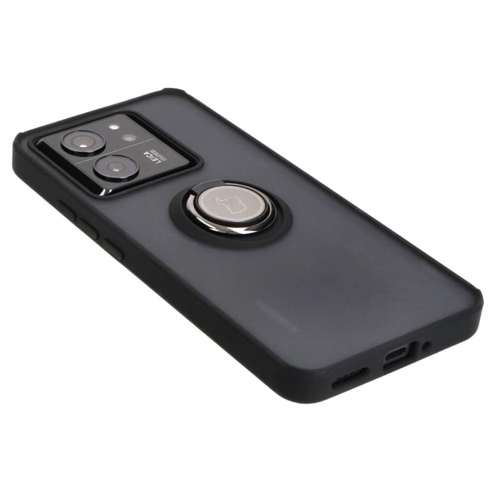Bizon Case Hybrid Gyűrű Xiaomi 13T Pro / 13T füstös fekete kerettel - 4