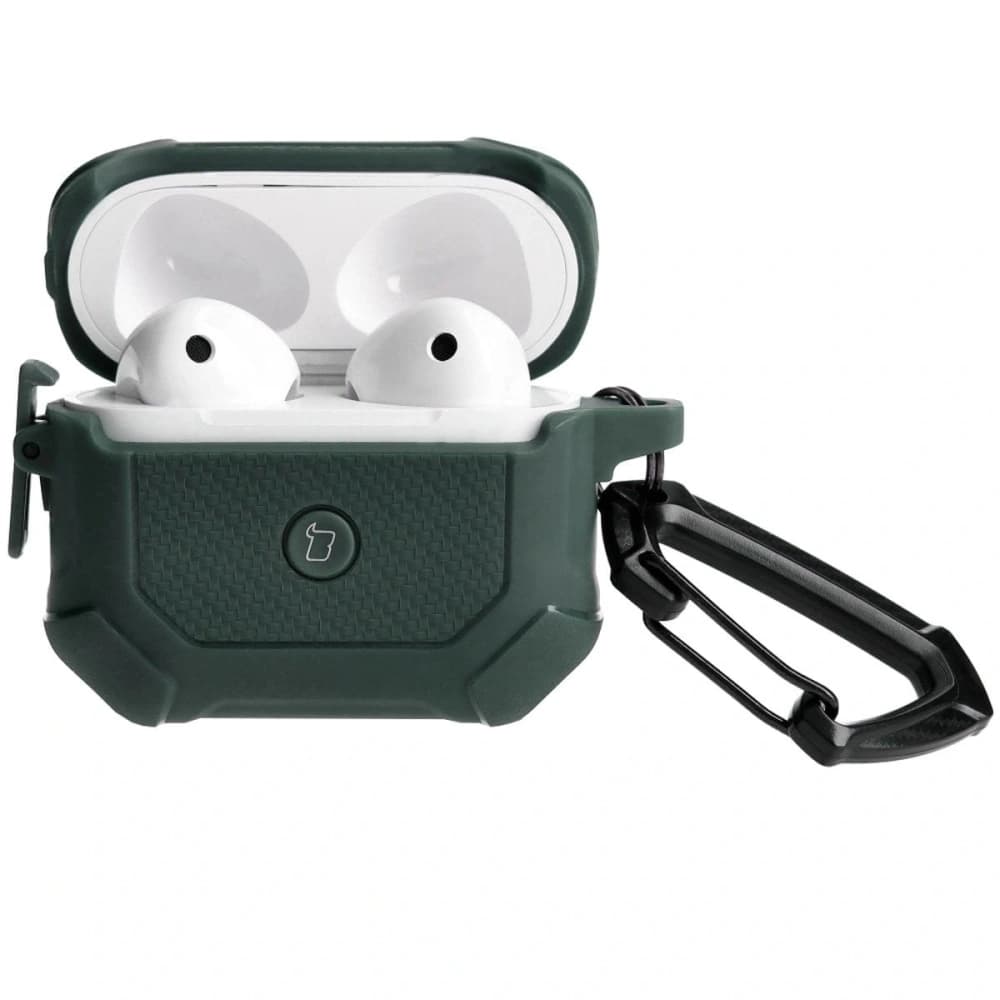Etui Bizon Case Headphone Armor do Apple Airpods 3 tmavě zelené - 3