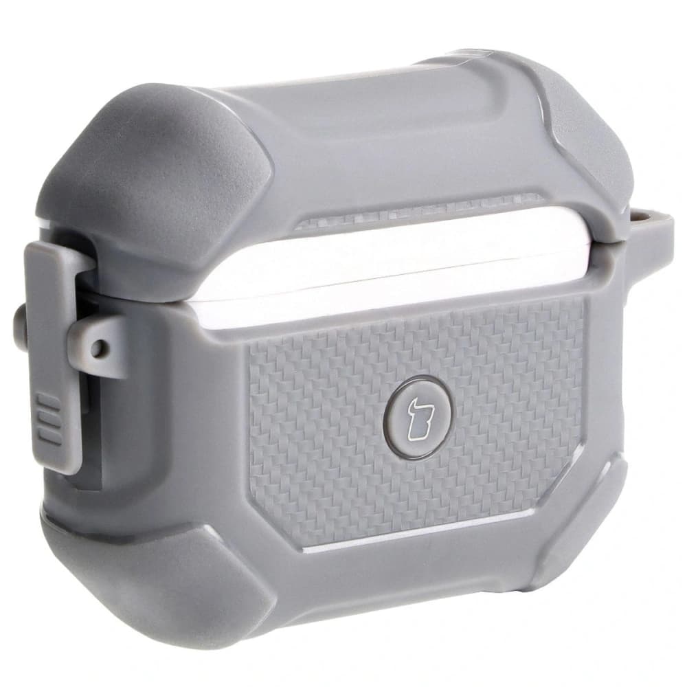 Etui Bizon Case Headphone Armor do Apple Airpods 3 šedé - 4