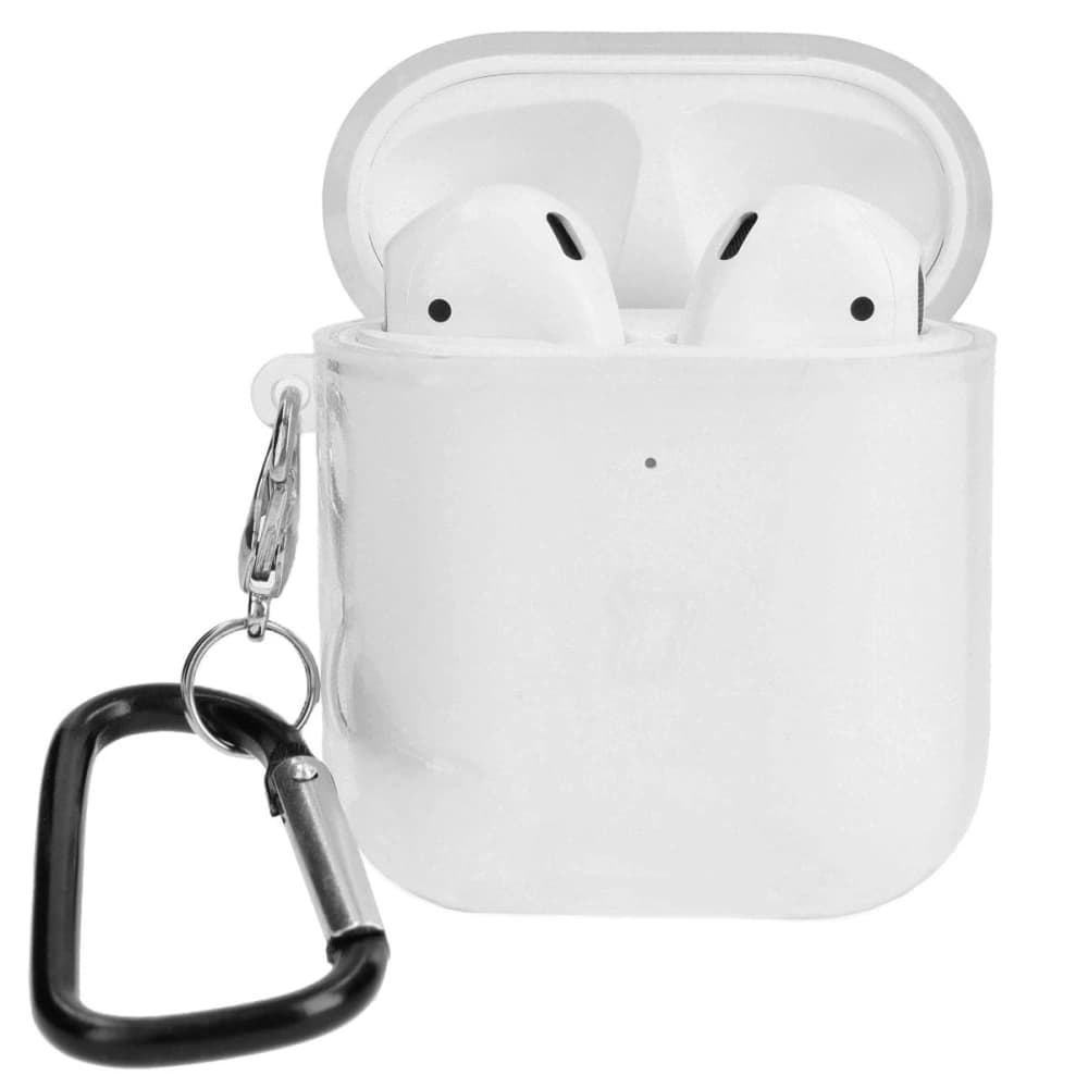Etui Bizon Case Headphone Clear pro Airpods 1/2 průhledné - 3