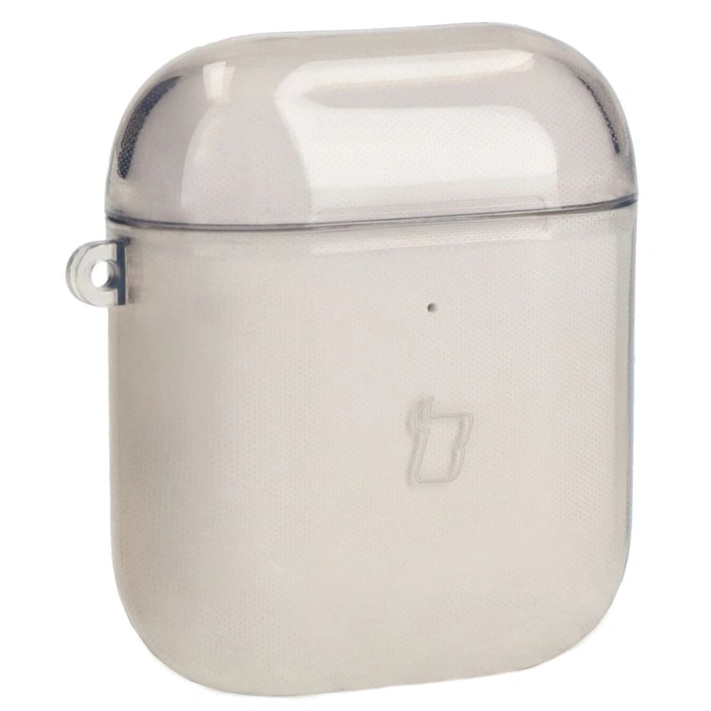 Etui Bizon Case Headphone Clear pro Airpods 1/2 průhledné-černé - 4