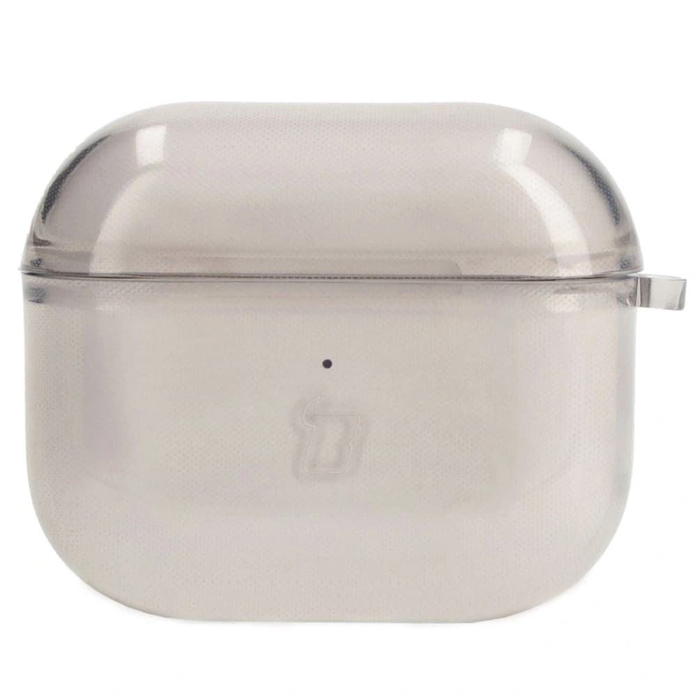 Etui Bizon Case sluchátka Clear pro Airpods 3 průhledné-černé - 2