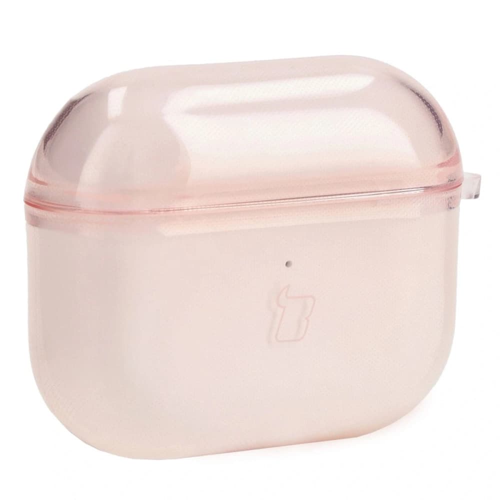 Etui Bizon Case Headphone Clear pro Airpods 3 průhledně-růžové - 4