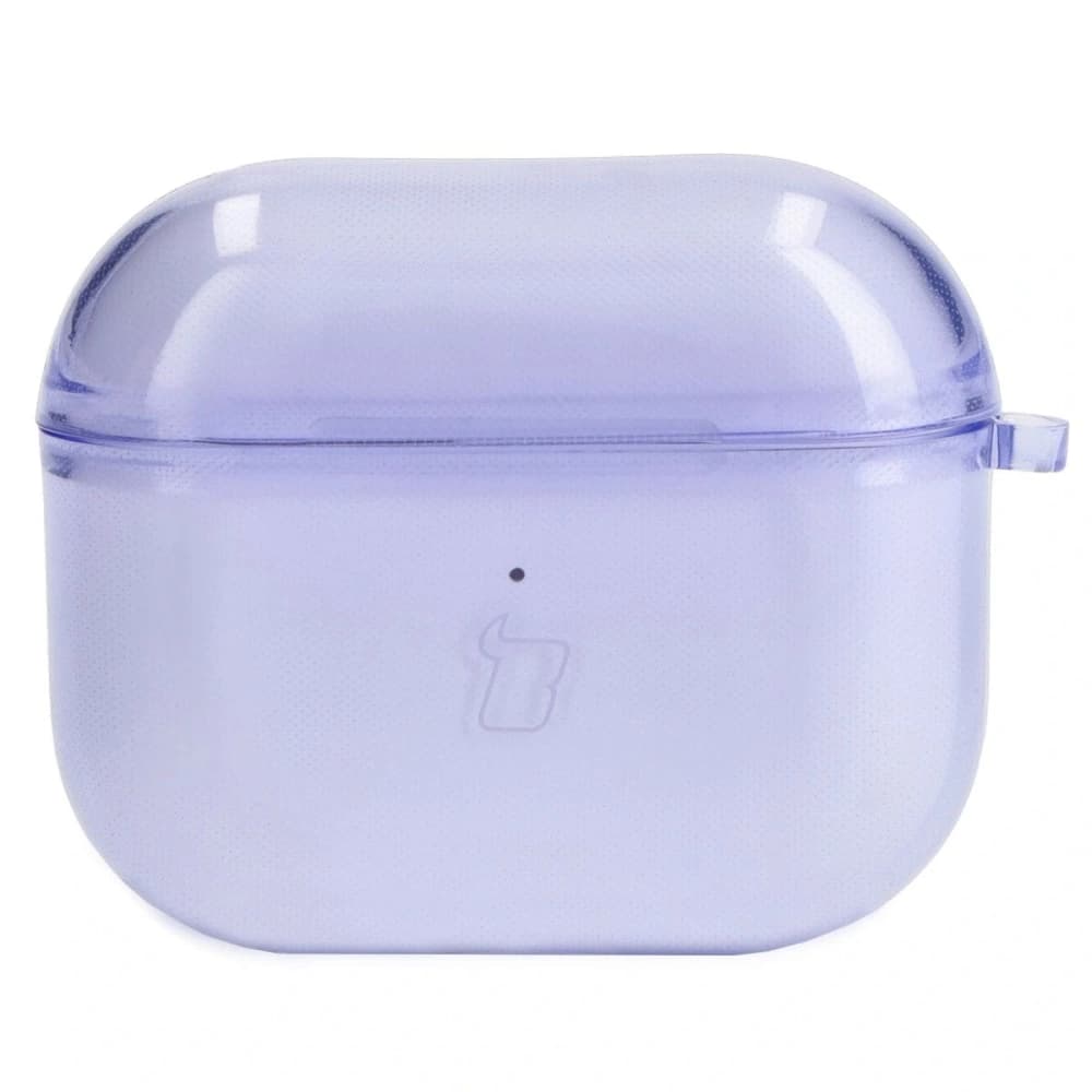 Etui Bizon Case Headphone Clear pro Airpods 3 průhledné-fialové - 2