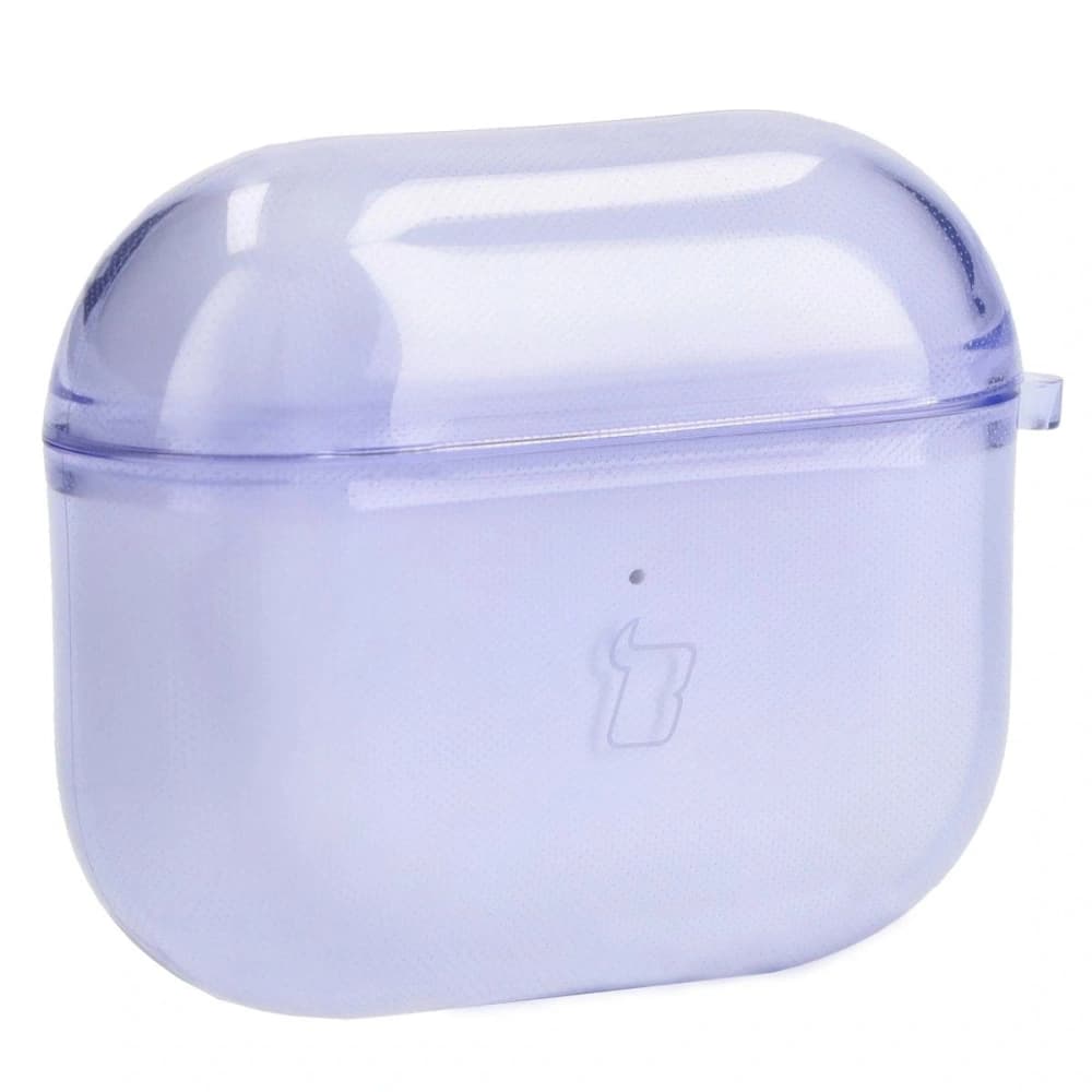 Etui Bizon Case Headphone Clear pro Airpods 3 průhledné-fialové - 4
