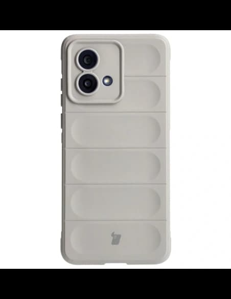 Bizon Case Tur Motorola Moto G84 5G light grey