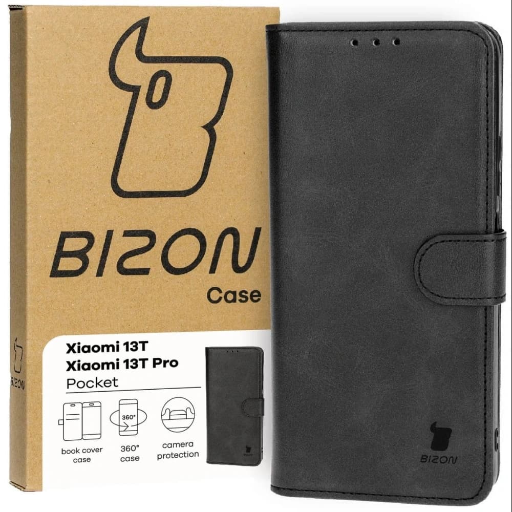 Bizon Case Pocket Xiaomi 13T Pro / 13T schwarz