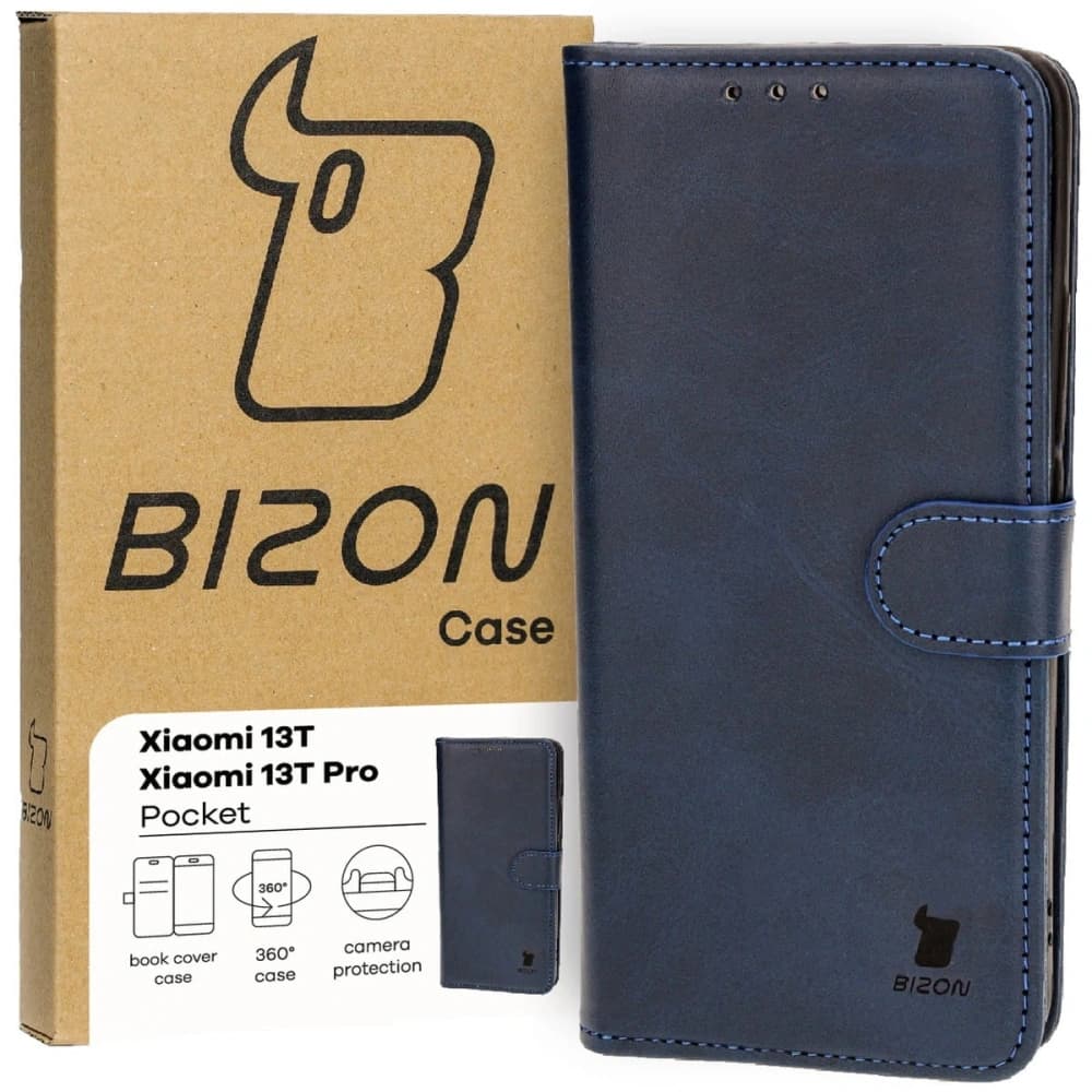 Bizon Case Tasche Xiaomi 13T Pro / 13T marineblau